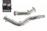 Evolve Catless Turbo Downpipes - BMW 2 Series F87 M2 Competition | 3 Series F80 M3 | 4 Series F82 | F83 M4 S55 - Evolve Automotive