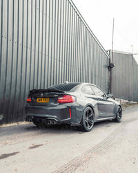 Gloss Black Competition Rear Diffuser for BMW M2 & M2 Competition (2015 - 2021, F87) - Evolve Automotive