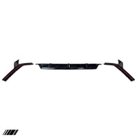 Gloss Black Competition Rear Diffuser Set for BMW X5 (2018+, G05) - Evolve Automotive