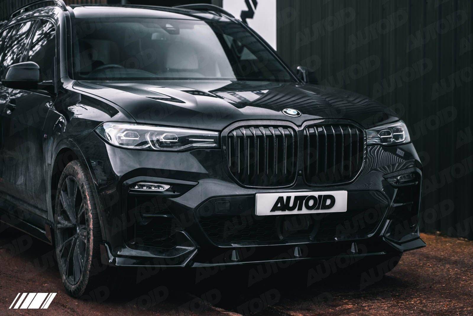 Gloss Black Kidney Grille for BMW X7 (2018+, G07) - Evolve Automotive