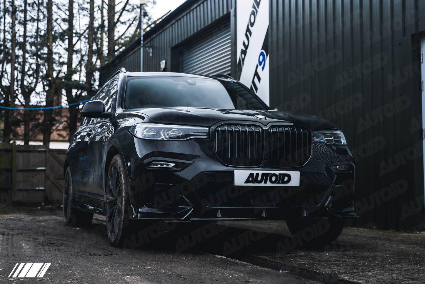Gloss Black Kidney Grille for BMW X7 (2018+, G07) - Evolve Automotive