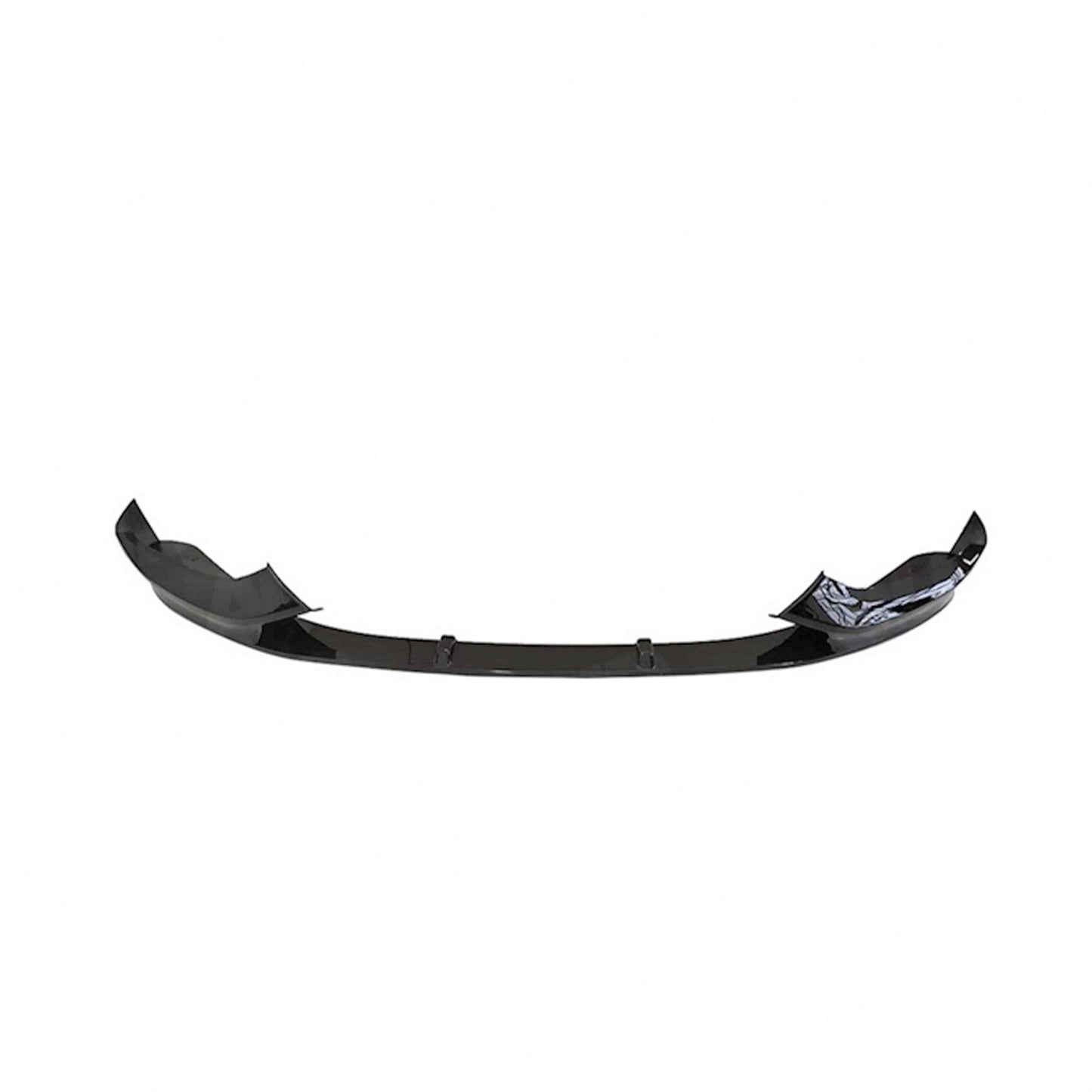 Gloss Black Performance Front Splitter for BMW 1 Series, M135i & M140i (2015 - 2019 LCI, F20 F21) - Evolve Automotive