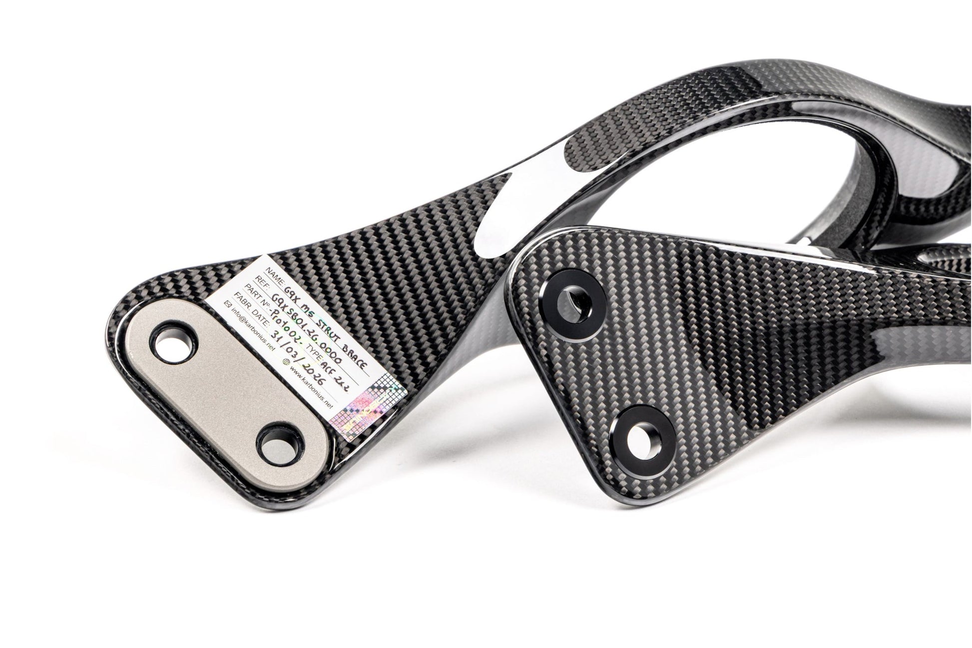 Karbonius Carbon Fibre Strut Brace - BMW G90 | G99 M - Evolve Automotive