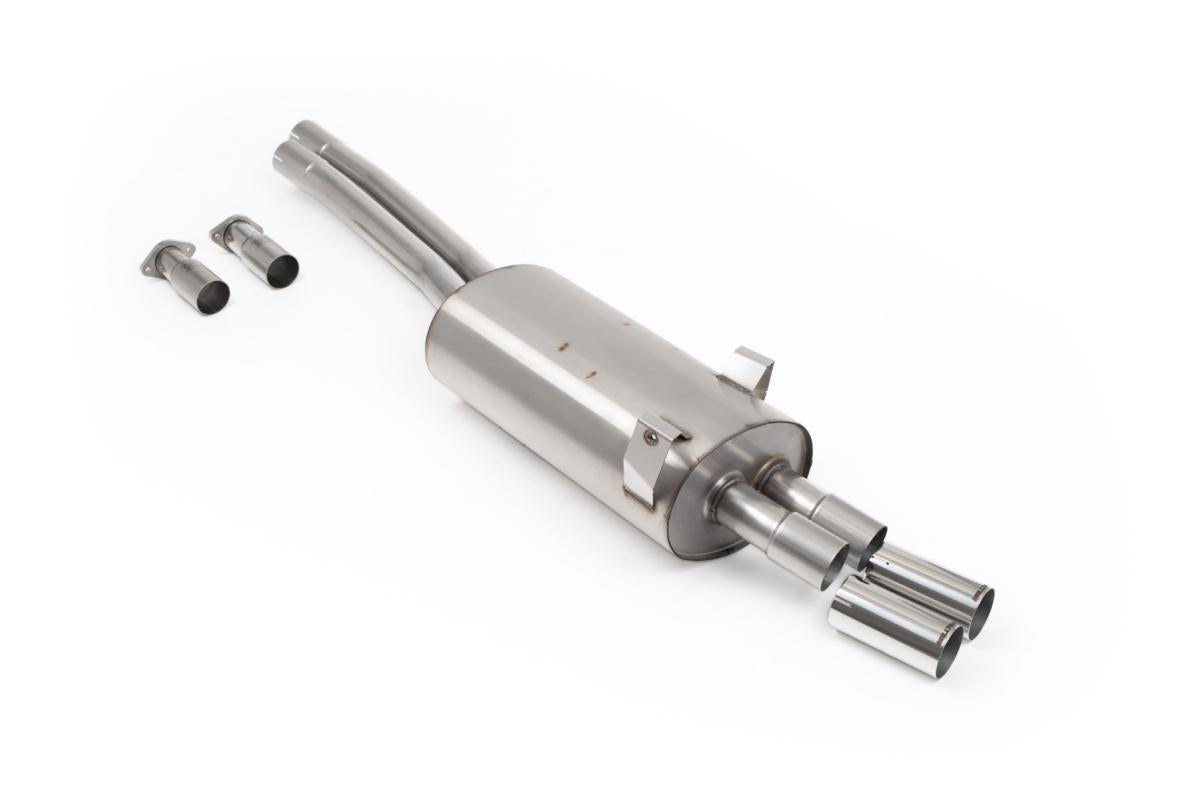 Milltek Cat-back System - BMW E36 325i | E36 328i (OEM+ Polished 70mm Tips) - Evolve Automotive