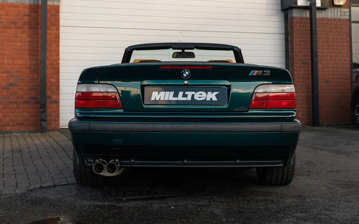 Milltek Cat-back System - BMW E36 M3 (OEM+ Polished 70mm Tips) - Evolve Automotive
