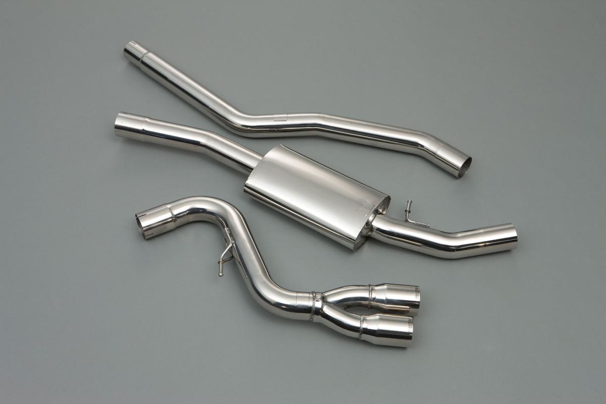 Milltek Cat-back System - BMW E81 1 Series | E87 1 Series (Diesel Models, Twin Polished Trims) - Evolve Automotive