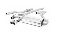 Milltek Cat-back System Non-Resonated (Louder) - BMW F32 428i (Auto) - Evolve Automotive