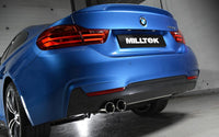 Milltek Cat-back System Non-Resonated (Louder) - BMW F32 428i (Manual) - Evolve Automotive
