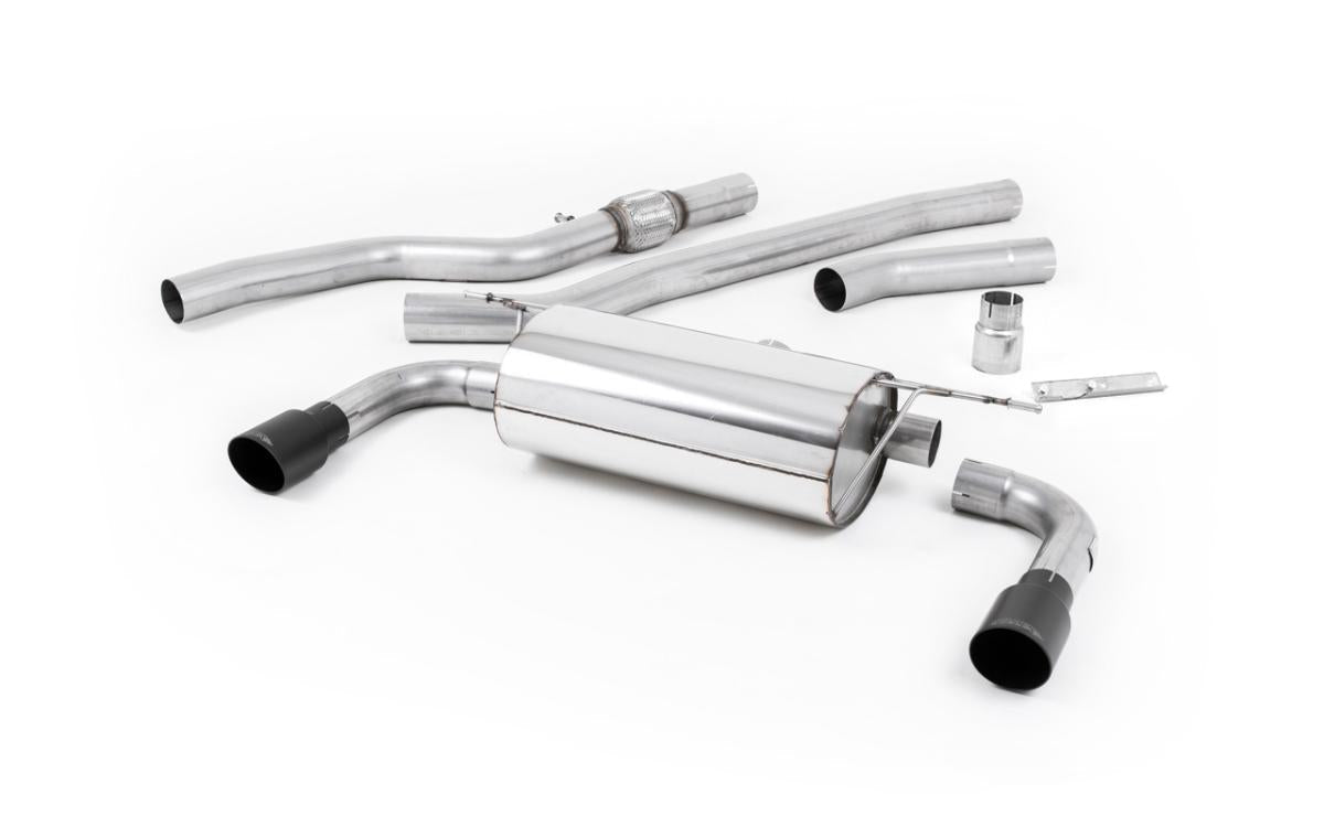 Milltek Cat-back System Non-Resonated (Louder) - BMW F32 428i (Manual, For 435i M Sport Valance) - Evolve Automotive
