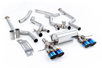 Milltek Cat-back System Non-Resonated (Louder) (Removes Secondary Cats) - BMW G87 M2 - Evolve Automotive