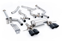 Milltek Cat-back System Non-Resonated (Louder) (Removes Secondary Cats) - BMW G87 M2 - Evolve Automotive