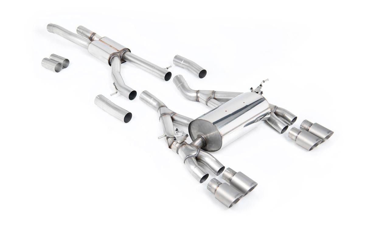 Milltek Cat-back System Race - BMW F80 M3 | F82 M4 (Non OPF) - Evolve Automotive
