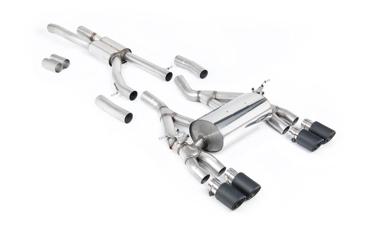 Milltek Cat-back System Race - BMW F80 M3 | F82 M4 (Non OPF) - Evolve Automotive