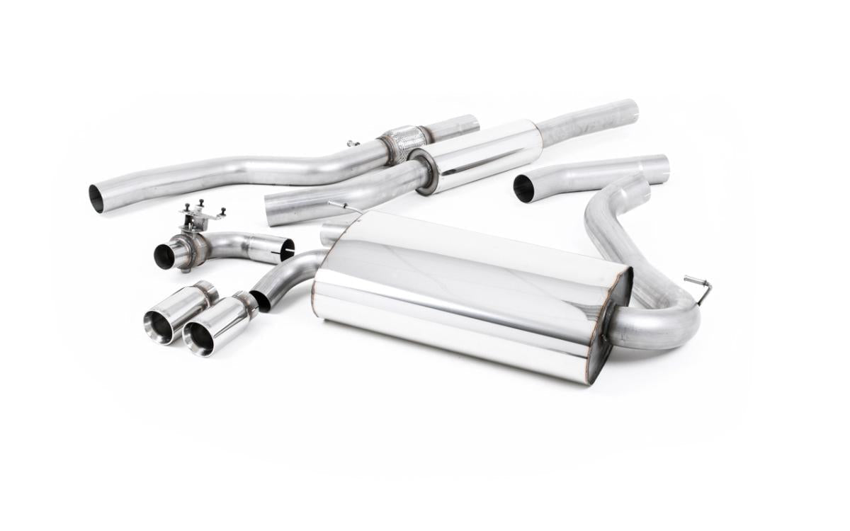 Milltek Cat-back System Resonated (Quieter) - BMW F32 428i (Auto) - Evolve Automotive