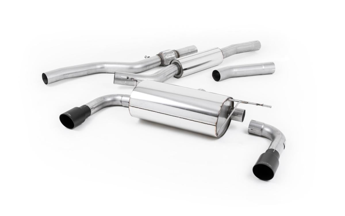 Milltek Cat-back System Resonated (Quieter) - BMW F32 428i (Auto, For 435i M Sport Valance) - Evolve Automotive