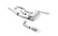 Milltek Cat-back System Resonated (Quieter) - BMW F32 428i (Manual, For 435i M Sport Valance) - Evolve Automotive