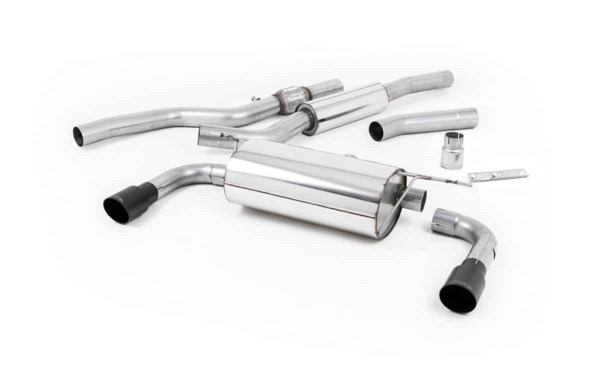 Milltek Cat-back System Resonated (Quieter) - BMW F32 428i (Manual, For 435i M Sport Valance) - Evolve Automotive