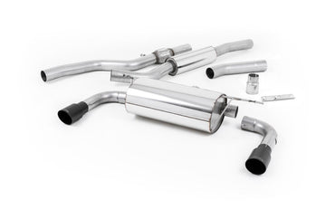 Milltek Cat-back System Resonated (Quieter) - BMW F32 428i (Manual, For 435i M Sport Valance) - Evolve Automotive