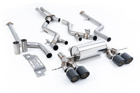 Milltek Cat-back System Resonated (Removes Secondary Cats) - BMW G87 M2 - Evolve Automotive