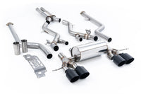 Milltek Cat-back System Resonated (Removes Secondary Cats) - BMW G87 M2 - Evolve Automotive