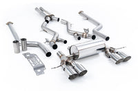 Milltek Cat-back System Resonated (Removes Secondary Cats) - BMW G87 M2 - Evolve Automotive