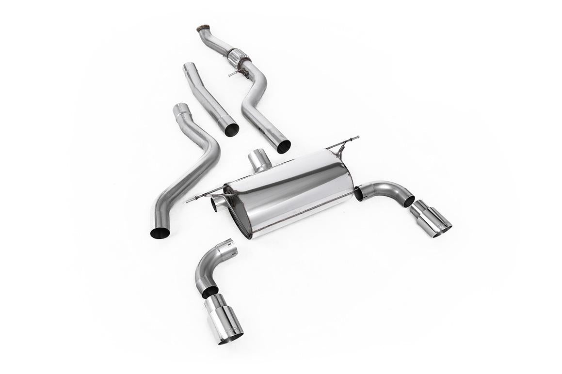 Milltek Cat-back System with Road Rear Silencer - BMW F20 M135i | F21 M135i (Non xDrive) - Evolve Automotive
