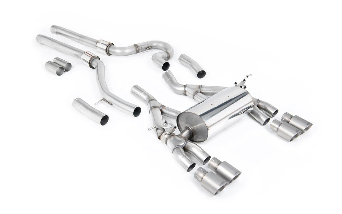 Milltek Equal Length Cat-back System (Loudest) - BMW F80 M3 | F82 M4 (Non OPF) - Evolve Automotive