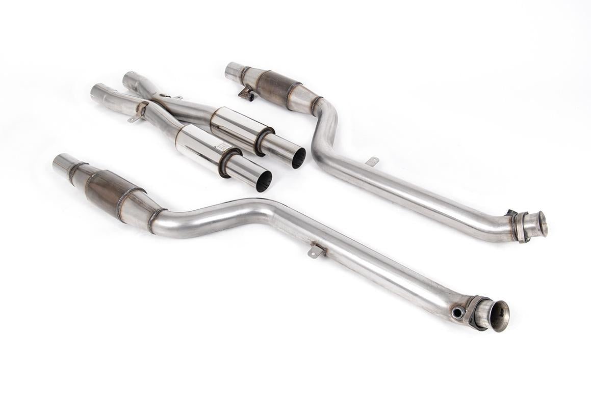 Milltek Large Bore Downpipe with Hi-Flow Sports Cat - BMW E90 M3 | E92 M3 (For Milltek Cat-back) - Evolve Automotive