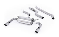 Milltek Non-Resonated Cat-back System - BMW F30 328i M Sport (Twin Polished Trims) - Evolve Automotive