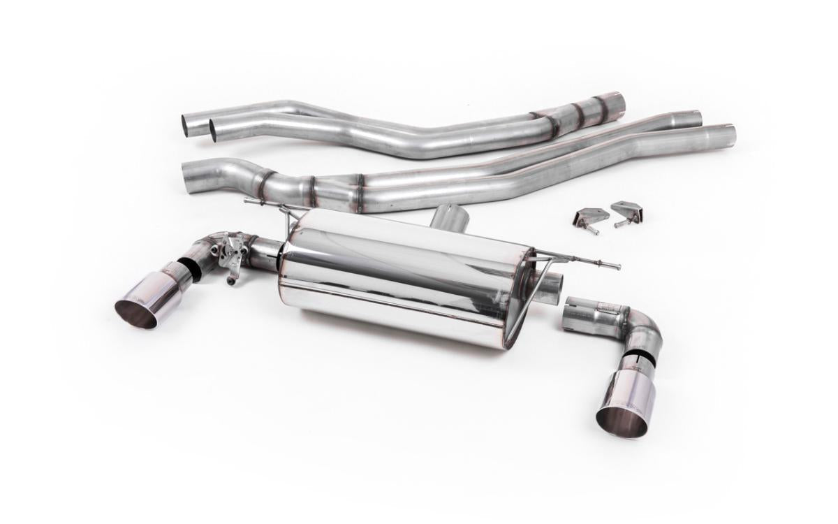 Milltek Non-Resonated Race Cat-back System - BMW F20 M140i | F21 M140i (Non OPF/GPF Models) - Evolve Automotive