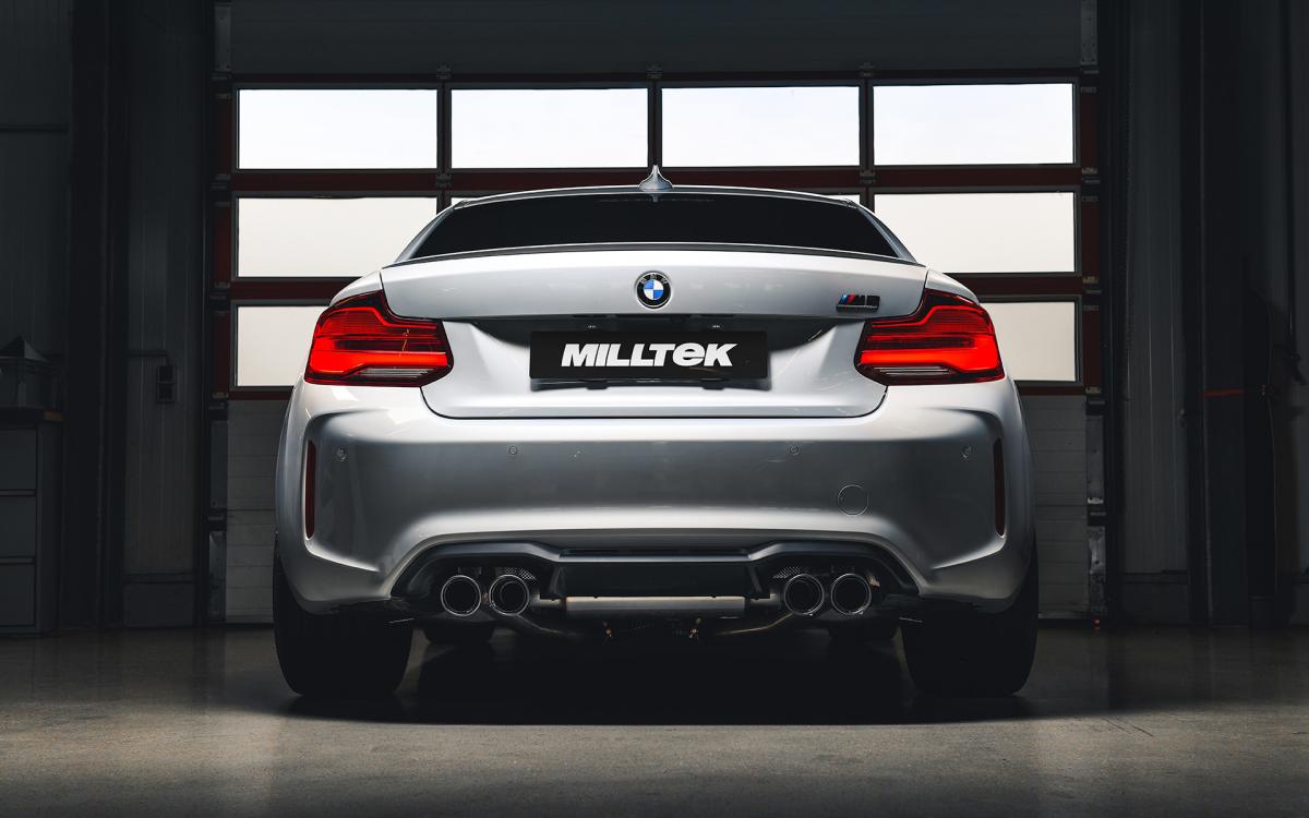 Milltek OPF-Back System - BMW F87 M2 Competition (OPF/GPF Models Only) - Evolve Automotive