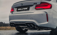 Milltek OPF-Back System - BMW F87 M2 Competition (OPF/GPF Models Only) - Evolve Automotive