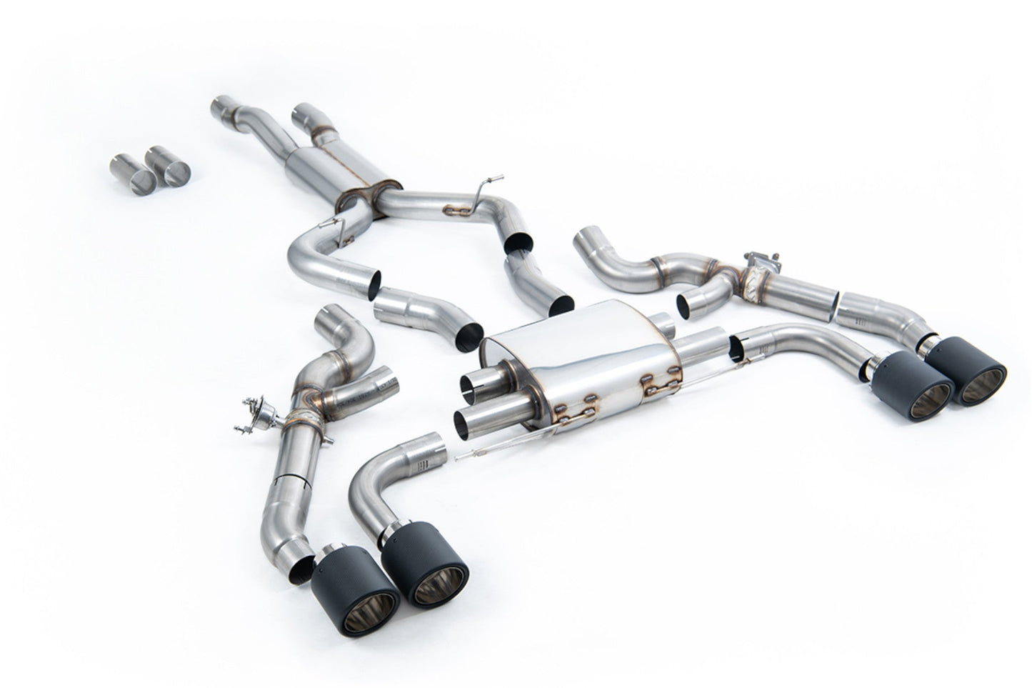 Milltek Particulate Filter - back System - BMW X3M | X3M Competition | X4M | X4M Competition (LCI) - Evolve Automotive