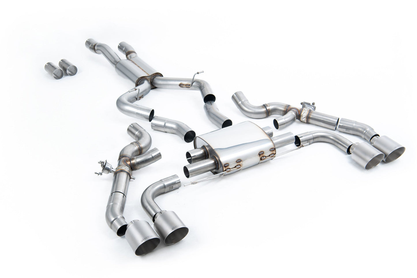 Milltek Particulate Filter - back System - BMW X3M | X3M Competition | X4M | X4M Competition (LCI) - Evolve Automotive