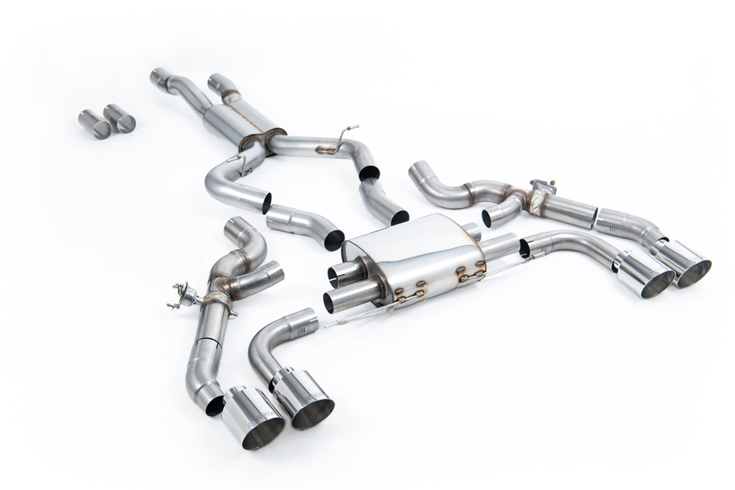 Milltek Particulate Filter - back System - BMW X3M | X3M Competition | X4M | X4M Competition (LCI) - Evolve Automotive