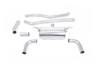 Milltek Race Non-Resonated Cat-back System - BMW F30 320i M Sport - Evolve Automotive