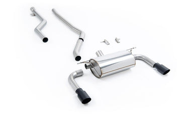 Milltek Race Non-Resonated Cat-back System - BMW F30 320i M Sport (For M340i Style Valance) - Evolve Automotive