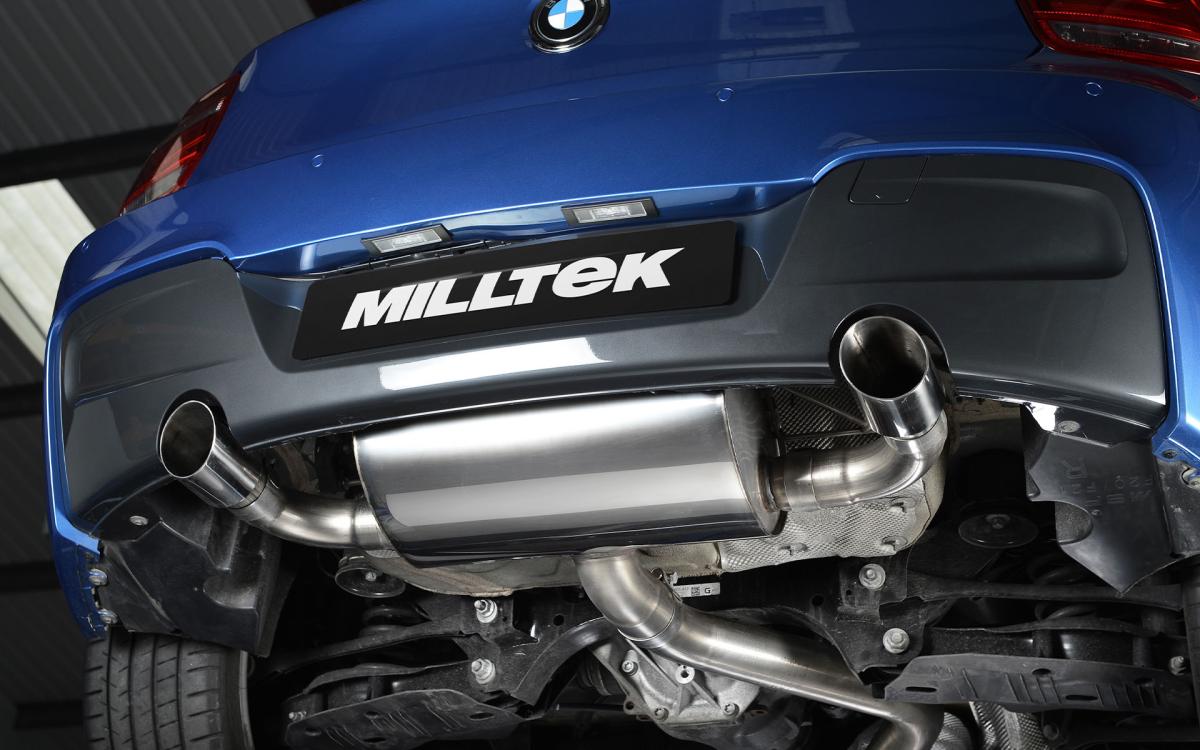 Milltek Race Rear Silencer - BMW F20 M135i | F21 M135i (Non xDrive, For Race System) - Evolve Automotive