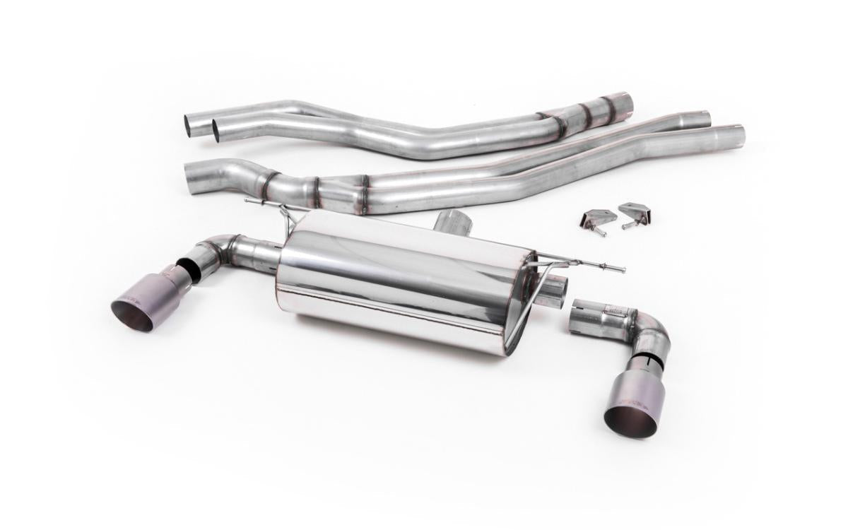 Milltek Resonated Cat-back System - BMW F20 M140i | F21 M140i (Non OPF/GPF Models) - Evolve Automotive