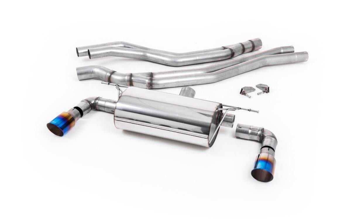 Milltek Resonated Cat-back System - BMW F20 M140i | F21 M140i (Non OPF/GPF Models) - Evolve Automotive