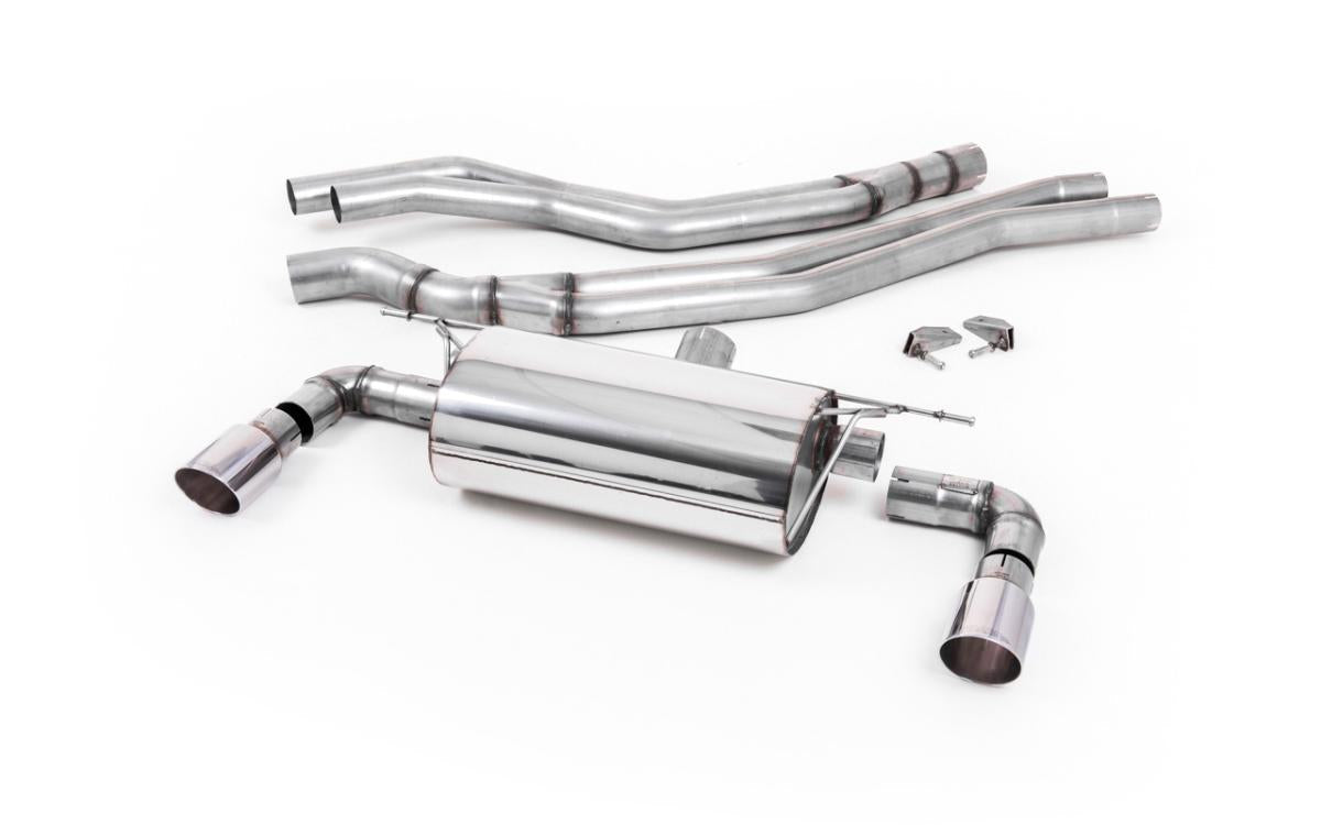Milltek Resonated Cat-back System - BMW F20 M140i | F21 M140i (Non OPF/GPF Models) - Evolve Automotive