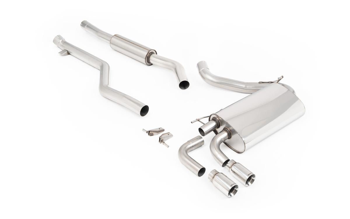 Milltek Resonated Cat-back System - BMW F30 320i M Sport - Evolve Automotive