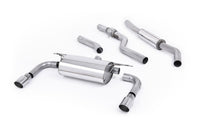 Milltek Resonated Cat-back System - BMW F30 328i M Sport (Twin Polished Trims) - Evolve Automotive