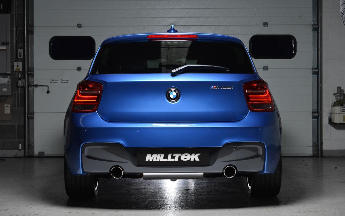 Milltek Road Rear Silencer - BMW F20 M135i | F21 M135i (Non xDrive) - Evolve Automotive