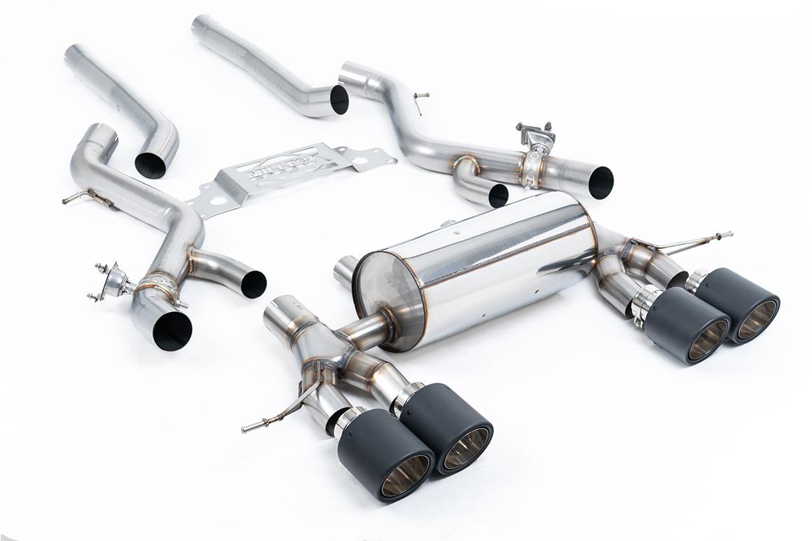 Milltek Secondary Cat-back System Non-Resonated - BMW G87 M2 - Evolve Automotive