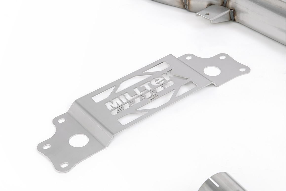 Milltek Secondary Catalyst Bypass Non-Resonated (Louder) with X-Pipe For Milltek Axle-Back - BMW G87 M2 - Evolve Automotive