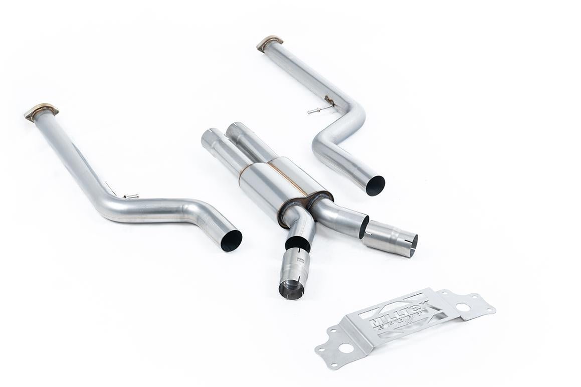 Milltek Secondary Catalyst Bypass Resonated For OE Axle-Back - BMW G87 M2 - Evolve Automotive