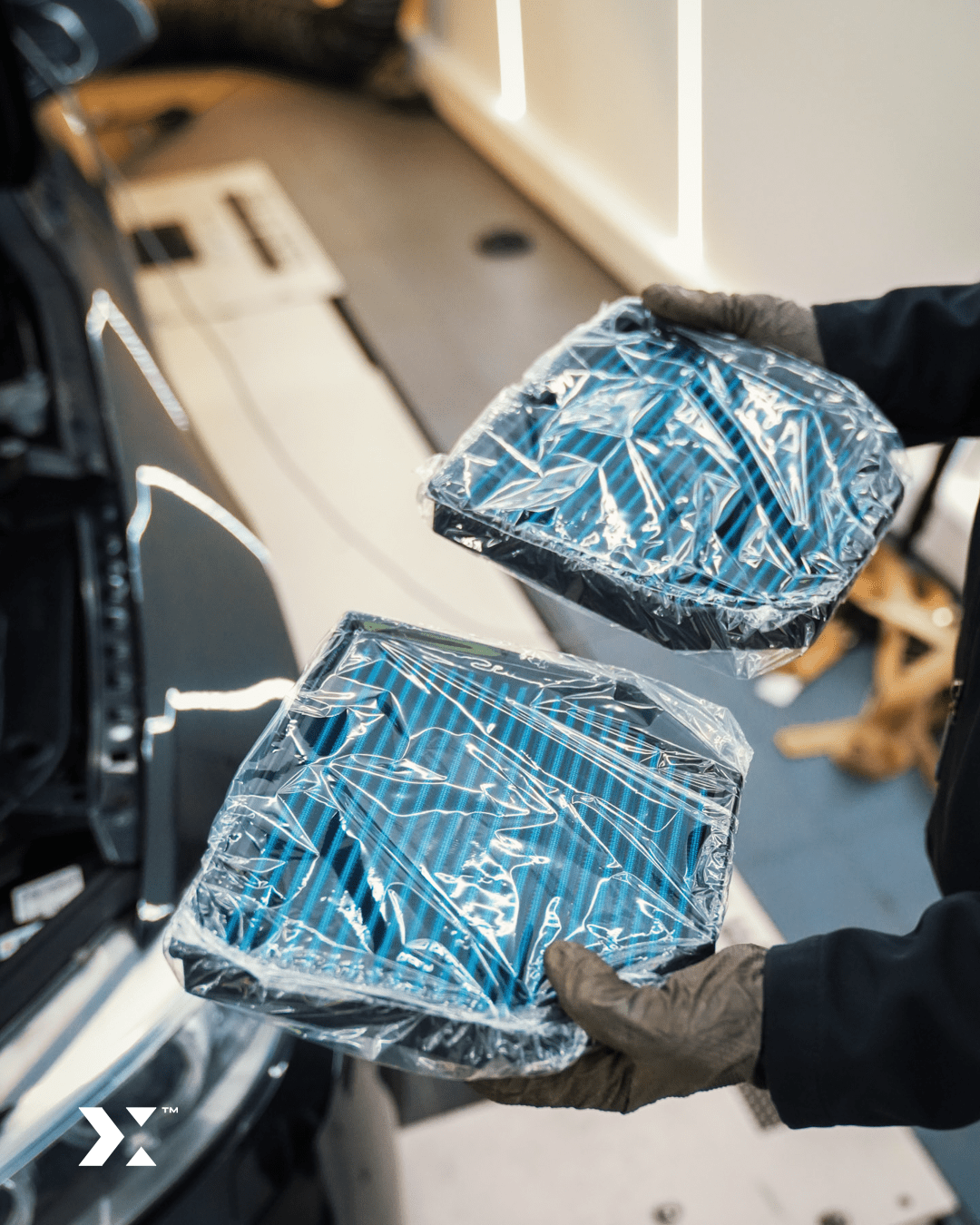 MMX Cotton Panel Air Filter - BMW F87 M2 Competition | F80 M3 | F82 M4 - Evolve Automotive