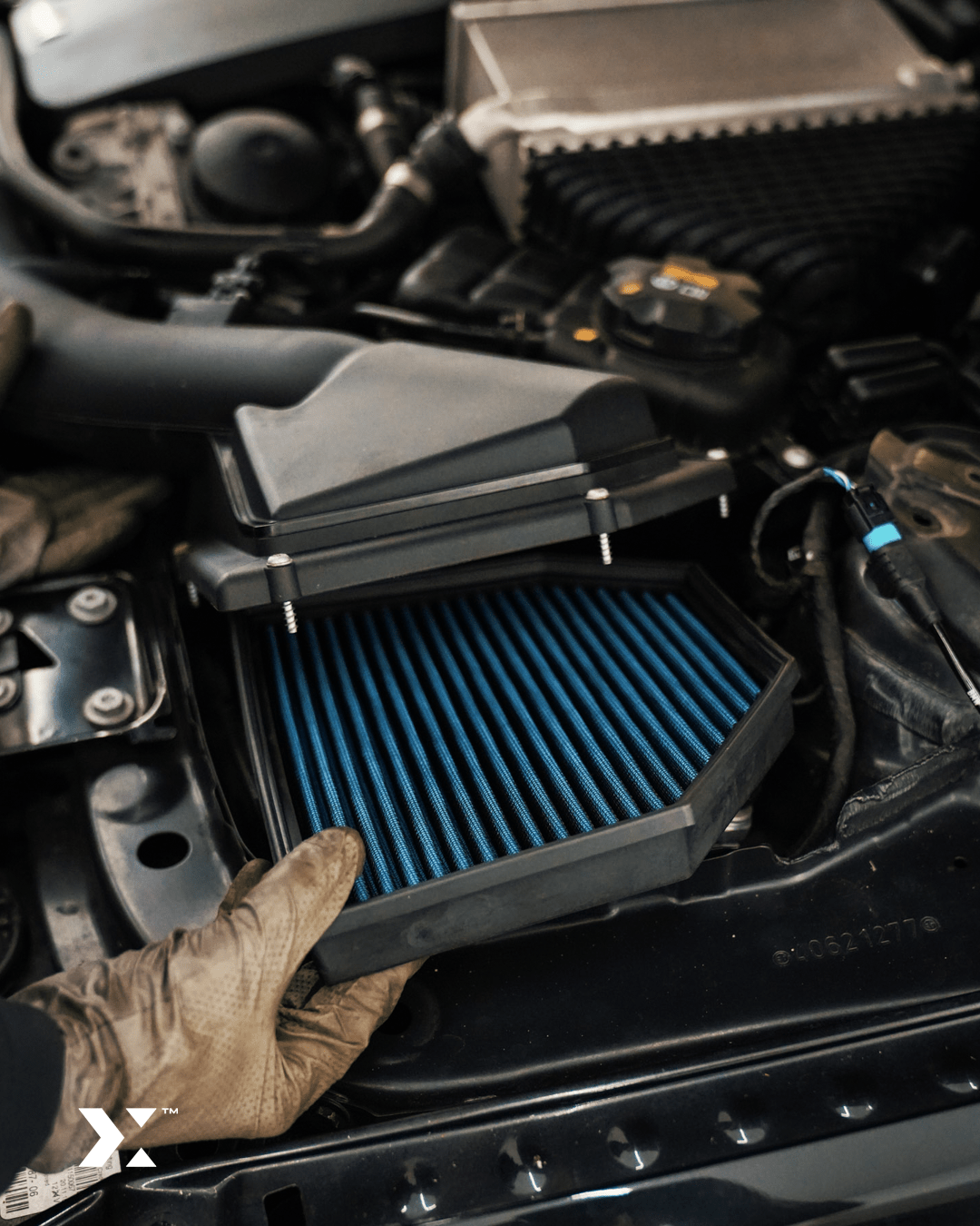 MMX Cotton Panel Air Filter - BMW F87 M2 Competition | F80 M3 | F82 M4 - Evolve Automotive