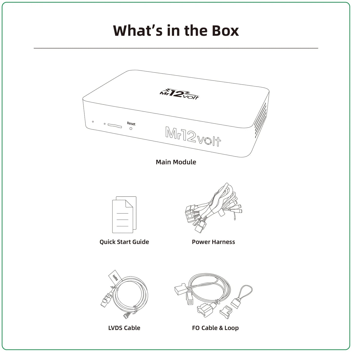 Mr12Volt Jaguar XF ('12 - '15), XJ, F - type - High End Audio MOST Bus CarPlay & AA Interface OEM mic support - Evolve Automotive